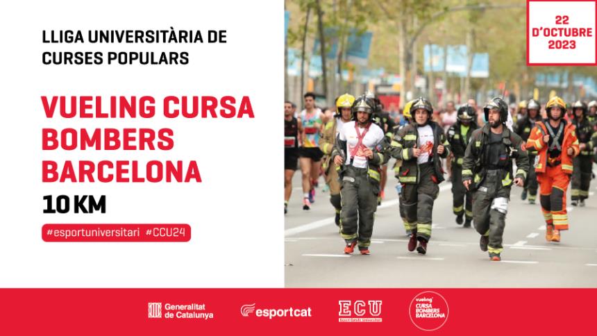 La Vueling Cursa de Bombers s’uneix a la lliga universitària de curses populars